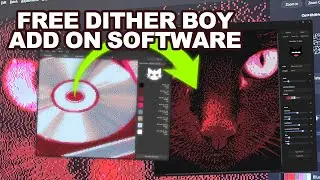 Create Custom RETRO SHADERS for Dithering | Free Dither Boy Software Add-on