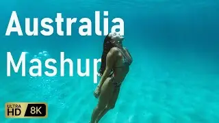Australia 8K | Australia  Mashup | Chill House EDM Music Mix with Australia Scenery