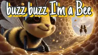 Buzz buzz I'm a Bee 🎶 #kidssongs 
