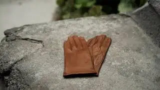 Margherita - Cognac/Brown Women's Gloves - Handmade in Italy🇮🇹