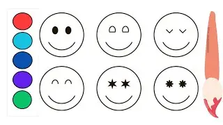 how to draw smiley faces #drawing  #drawing  #painting  #coloring   #bride #bridedrawing