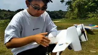 #43 めっちゃ良く飛ぶやないか！　　【# RC.Hiro君の白無垢・震電】