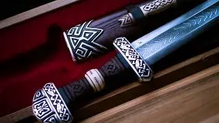 Viking/Slavic sword ,Right hand of Stribog
