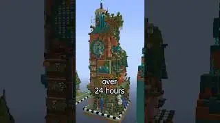 I Went Undercover In My Own Build Competition... #minecraft #minecraftshorts #shorts
