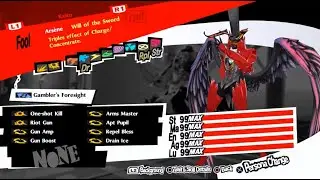 Will of the Sword Arsene gun build (P5R)