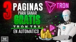 🎯 3 Paginas Para Ganar Tron TRX Gratis Automatico Directo a Faucetpay || Criptomonedas Gratis