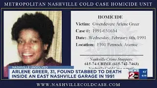 Woman found stabbed to death in East Nashville garage in 1991
