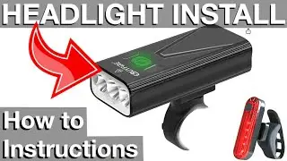 How to install Bicycle Headlights and Taillights (Instructions)