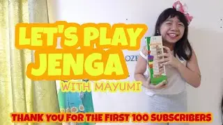 How to Play Jenga [Wooden Blocks] (Mayumi Toy Review)