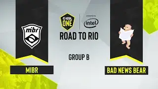 CS:GO - MIBR vs. Bad News Bear [Inferno] Map 1 - ESL One Road to Rio - Group B - NA