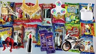 Latest Big Collection of Snacks with free gifts inside unboxing and review