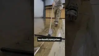 Commercial Epoxy Floor  #construction  #epoxyfloor