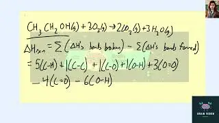 Ethanol is a possible fuel  Use average bond energies to calculate Hrxn for the combustion of ethano