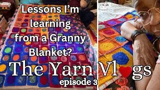 The Granny Square Blanket. It&rsquo;s all about her. #grannysquare #crochet #crochetblanket #autism #adhd 