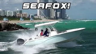 Seafox goes through the Inlet!