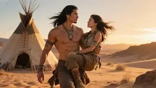 She lost consciousness, and the Apache picked her in his arms…and took her to his personal tipi!