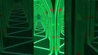 Lulu mall mirror maze Lucknow