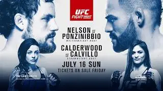 UFC Glasgow: Nelson Vs Ponzinibbio