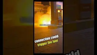 GAS STATION ON FIRE 🤯🔥
