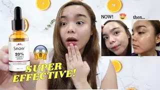 ЭФФЕКТИВНАЯ СЫВОРОТКА С ВИТАМИНОМ С, КОТОРАЯ С ГОРДОСТЬЮ НАЗЫВАЕТСЯ PINOY 😲 | СЫВОРОТКА SNOW 20% ВИТАМИНА С 👍🏻