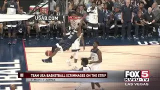 USA Basketball holds training camp at UNLV
