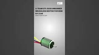Unleashing Speed: X-TEAM XTI-2030 Inrunner Brushless Motor for Mini R/C Cars