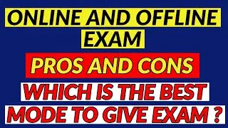 Gujarat university online exam|Gujarat university offline exam|which is best