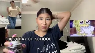 FIRST DAY OF SCHOOL GRWM/VLOG