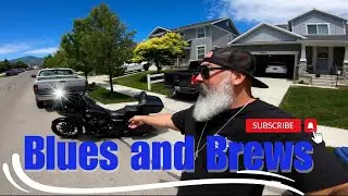 Riding Utah Canyons | Harley sinks into asphalt | Brews and Blues