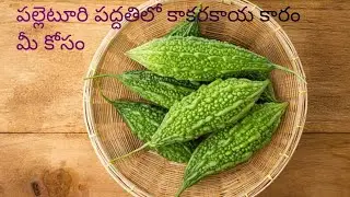 కాకరకాయ కారం ఇలా చేసారంటే ఒక్కటి కూడా వదలకుండా మొత్తం లాగించేస్తారు 😋100% Village Style karela karam