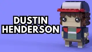How To Make a DUSTIN Lego Brickheadz
