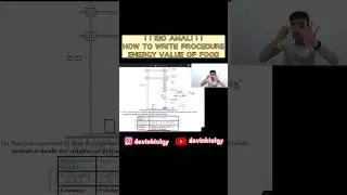 How to write procedure for SPM BIO Amali - Energy value of food experiment #bio #spm #amali #form5
