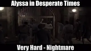 Alyssa in Desperate Times (Very Hard | Nightmare) Resident Evil Outbreak File #2 (PS2)