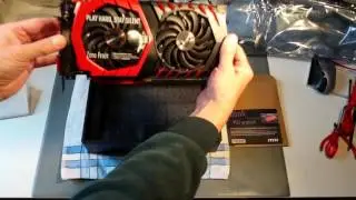 Unboxing:  MSI GeForce GTX 1080 Gaming X+ G8 11Gbps