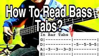 How To Read Bass Tabs ? for beginners (Basics) | Nepali Bass Guitar Lesson | Joel magar