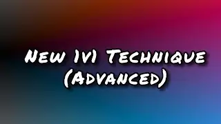 Advanced 1v1 Building Technique