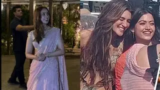 Hrithik Roshan's cousin sister looks so elegant | Rashmika Mandanna on cocktail