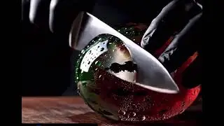 The Most Satisfying Watermelon Cut You&rsquo;ll See Today 🍉&bull; Wait for the crunch... 🤤 #Satisfying&bull;