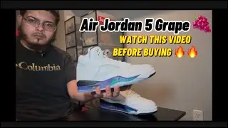 Jordan 5 Grape🍇 Review