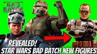 Star Wars Bad Batch New Figures Revealed By Hot Toys!!