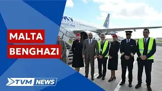 Tibda r-rotta ġdida tal-ajru bejn Malta u Benghazi