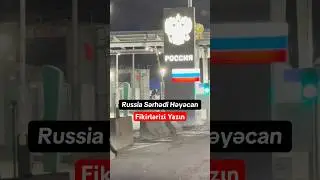 The Last Case of a Person Crossing the Border Russia Border Georgia Azerbaijan News #news #2026 #...