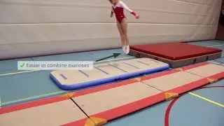 Airtrack Fun Italia |  Vantaggi dei nostri AirTrack | Salti pi&ugrave; alti | Meno infortuni