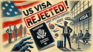 10 Asian Countries with the Highest US Visa Rejection Rates in 2025