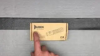 Unboxing & Demo: WUBEN C3 Rechargeable 1200 Lumen Tactical Flashlight