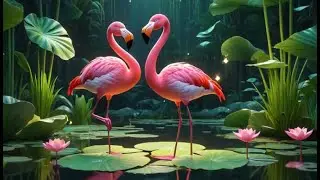 El flamenco tranquilo se par&oacute; sobre un dedo de | Rimas Infantiles y Canciones para Ni&ntilde;os