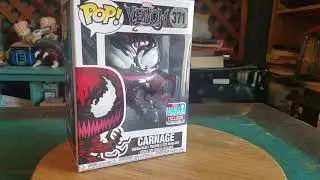 Pop! NYCC 2018 Carnage Spiderman Hot Topic Exclusive Funko Vinyl Figure Review