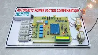 AUTOMATIC POWER FACTOR CORRECTION ( APFC )|| CREATIVITY THINK || #powerfactor #engineering #projects