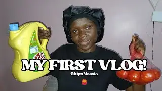 M&oacute;j pierwszy vlog! 🛍️ Zakupy i gotowanie chips&oacute;w masala w domu 🇰🇪