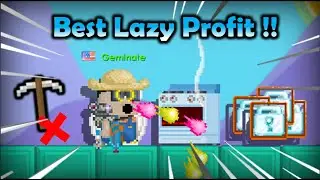 BEST LAZY PROFIT GROWTOPIA !! [100% WORK] | GROWTOPIA PROFIT 2020